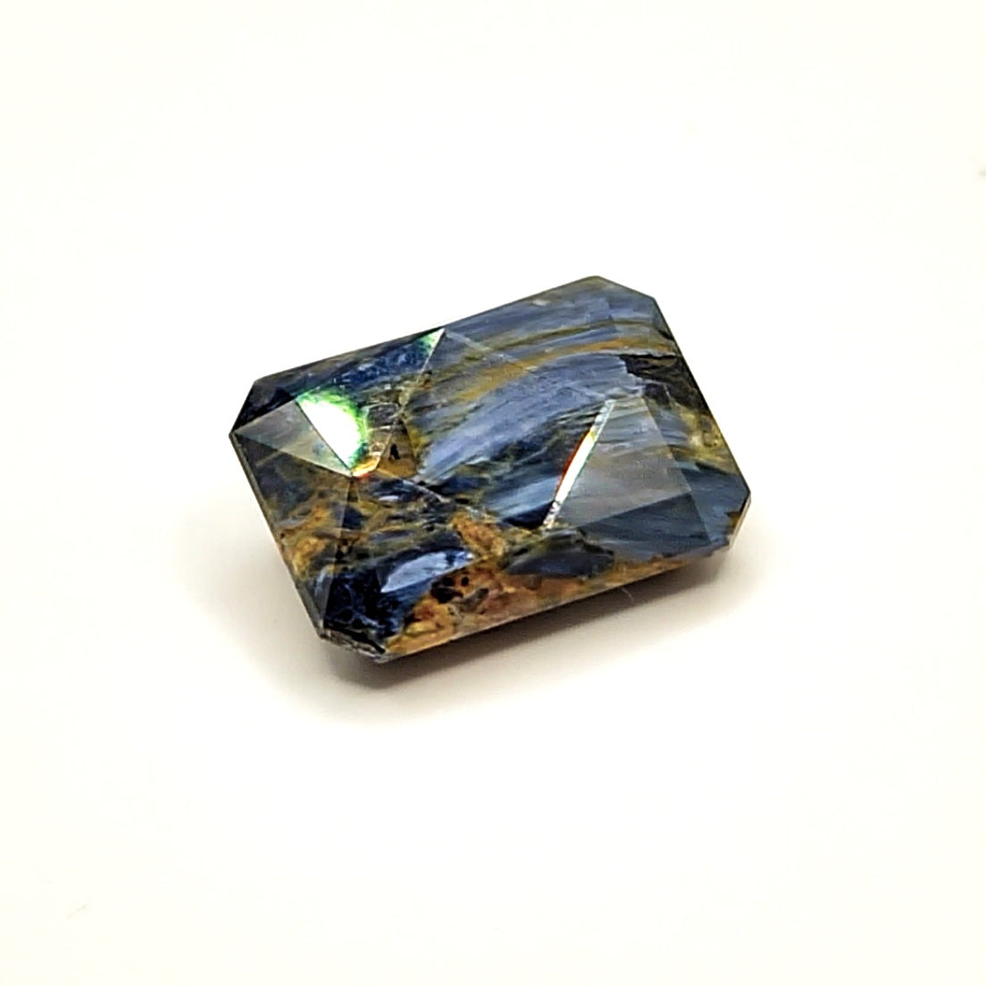 4.45ct Fancy Rectangle Pietersite Gemstone