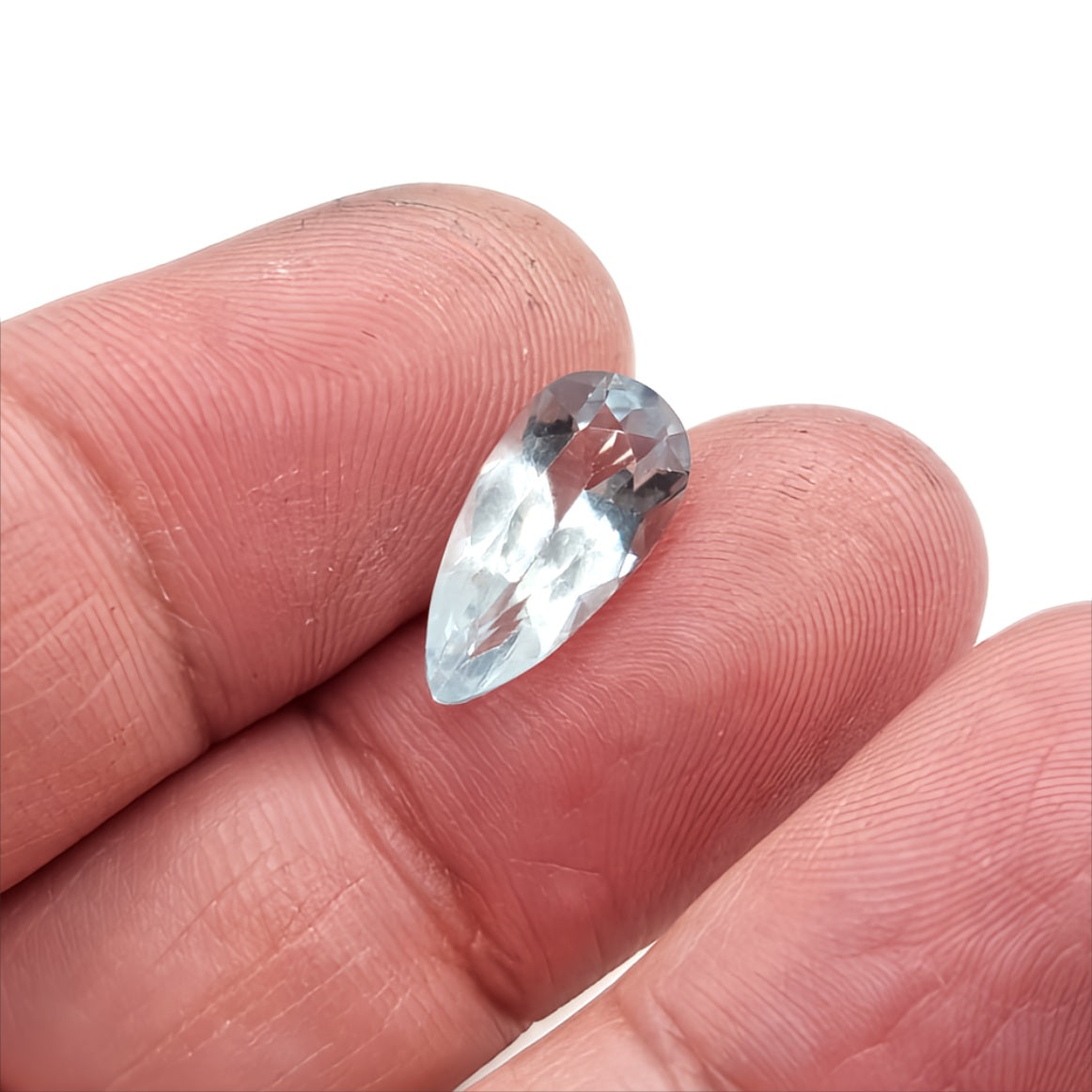 2.71ct Long Teardrop Aquamarine