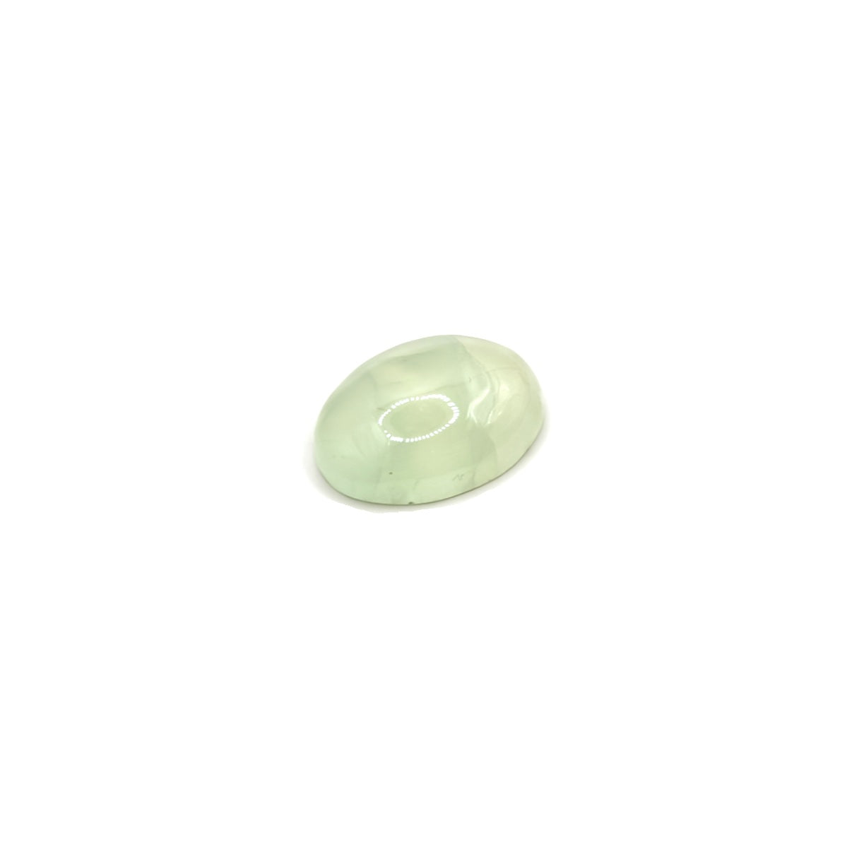 4.15ct Pale Mint Green Prehnite Cabochon