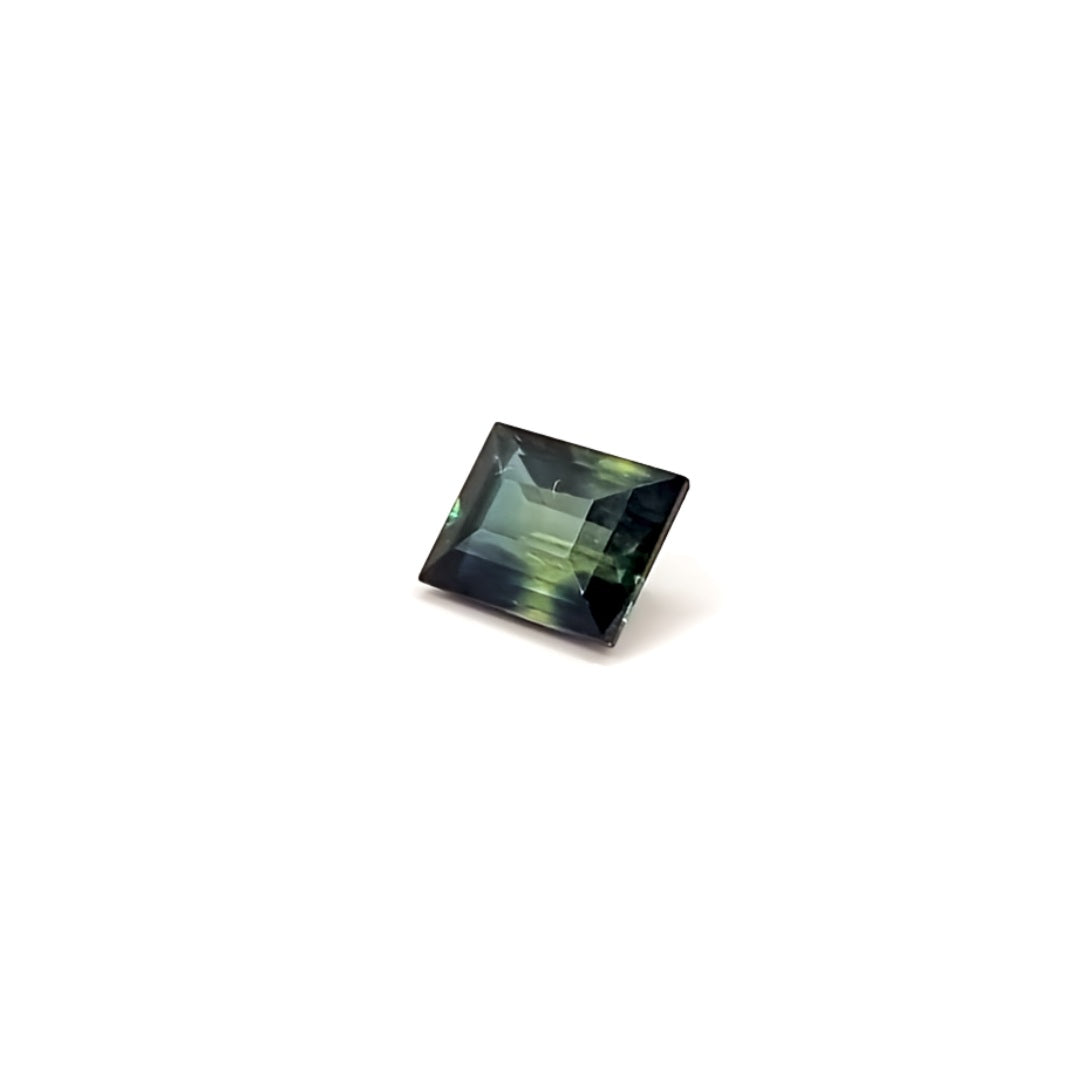 0.86ct Baguette Cut Parti Sapphire