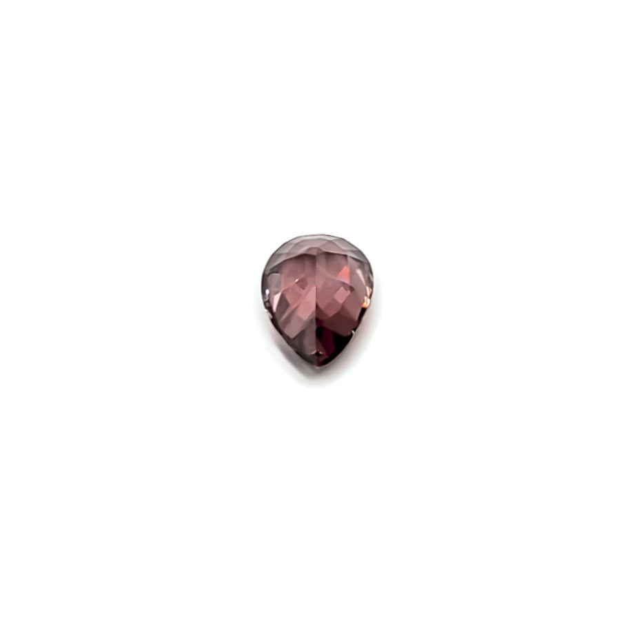 1.18ct Pear Cut Purple-Red Zircon