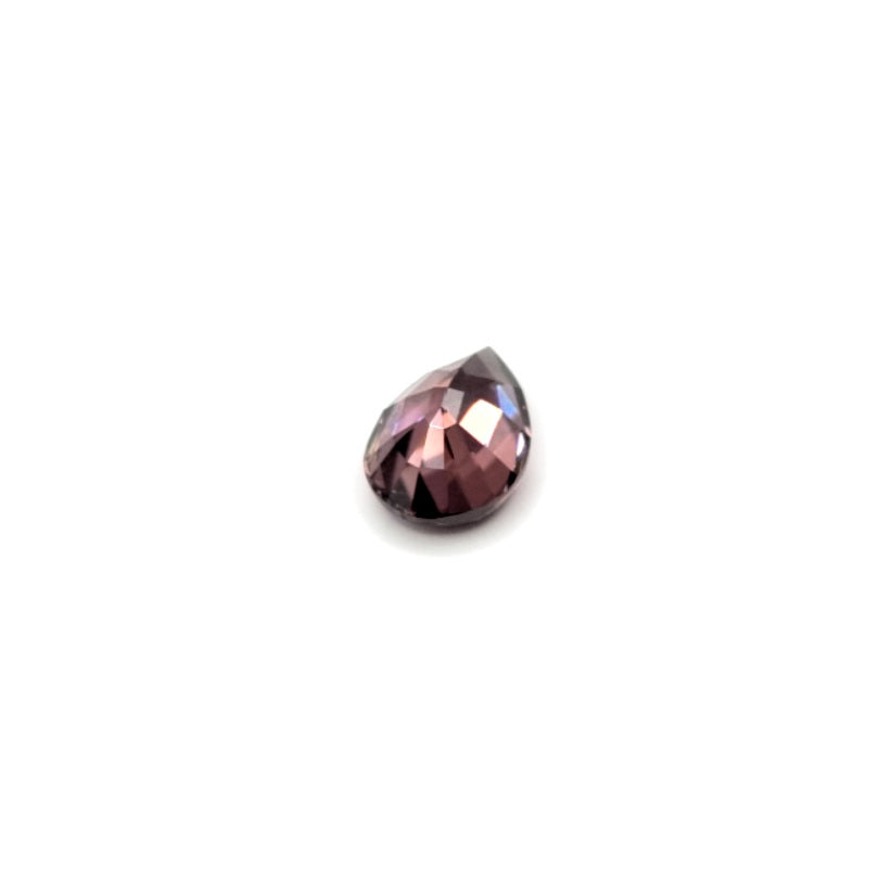 1.18ct Pear Cut Purple-Red Zircon