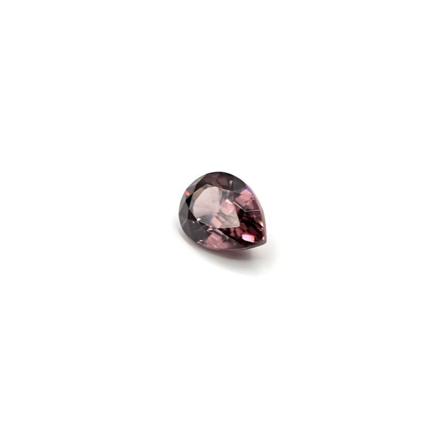 1.18ct Pear Cut Purple-Red Zircon