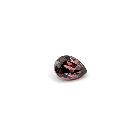 1.18ct Pear Cut Purple-Red Zircon