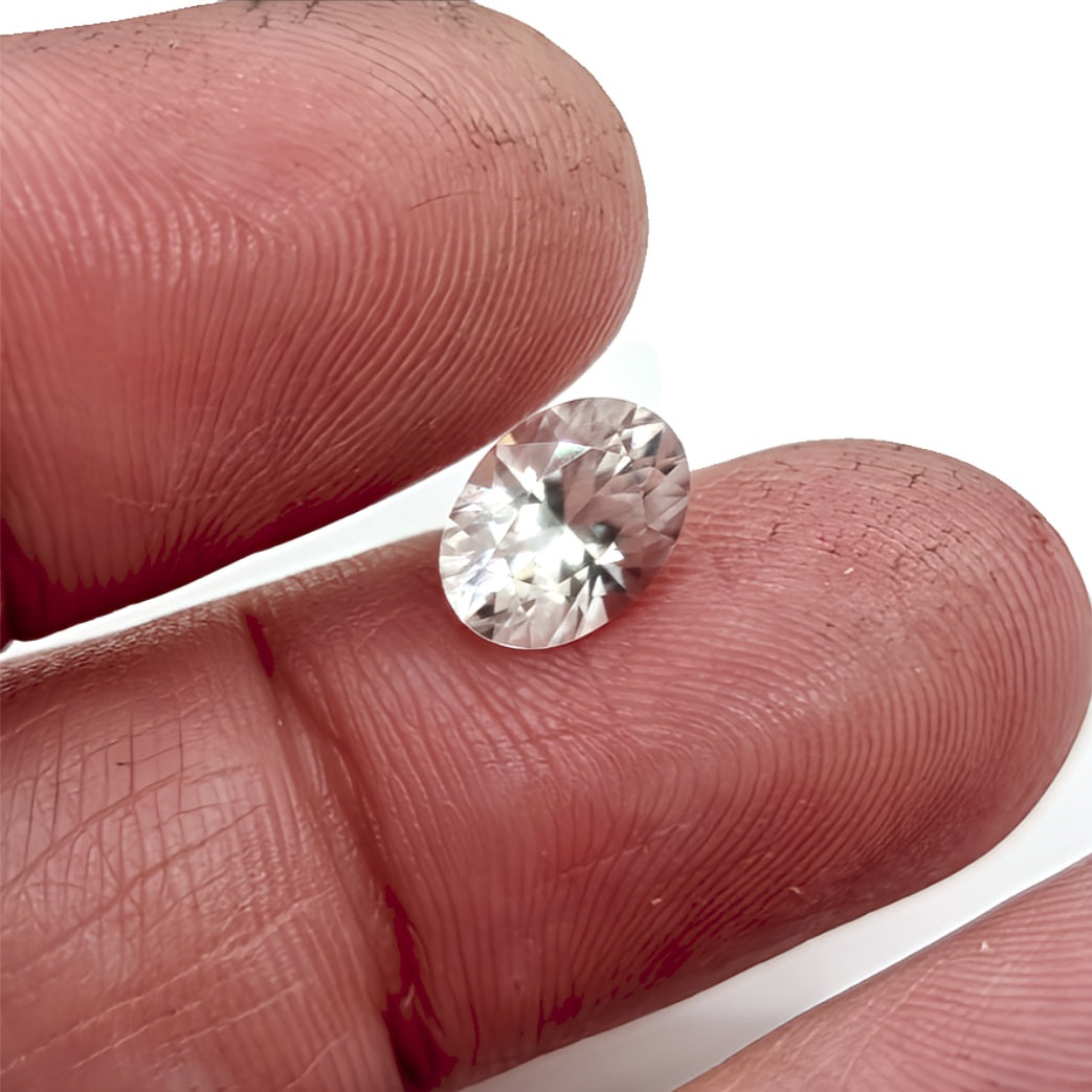 1.99ct Oval Cut White Zircon