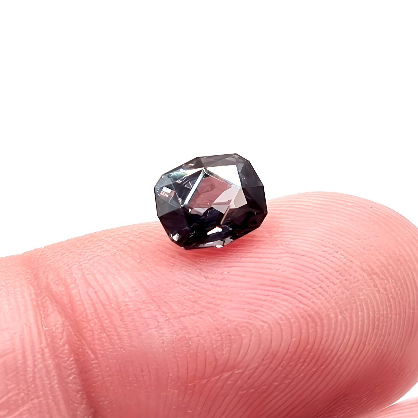 1.29ct Fancy Cut Purple-Grey Spinel