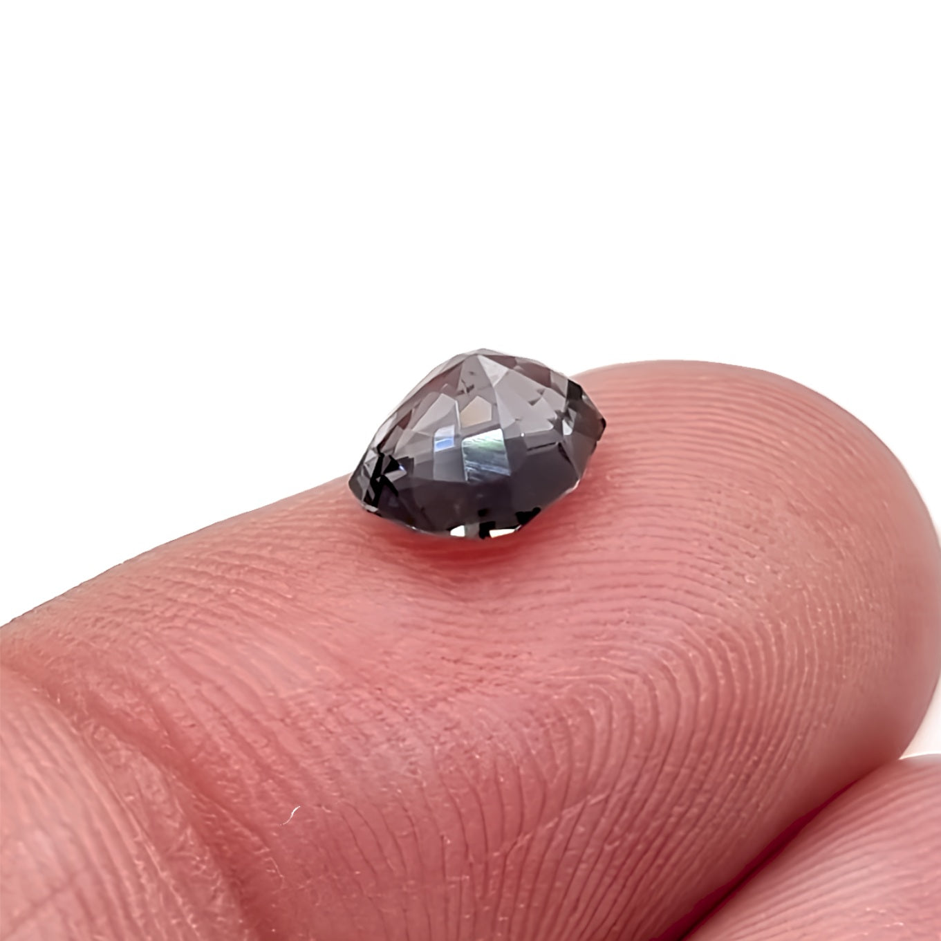 1.29ct Fancy Cut Purple-Grey Spinel