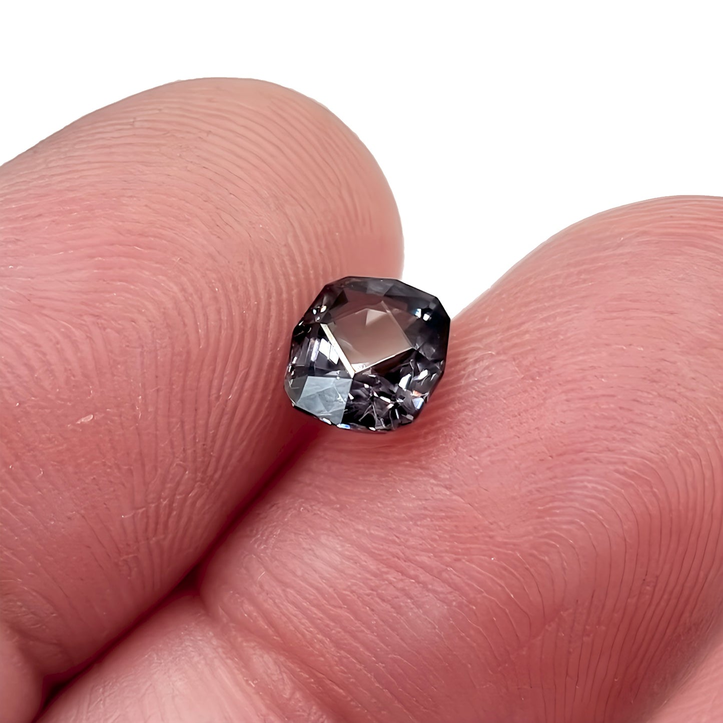 1.29ct Fancy Cut Purple-Grey Spinel