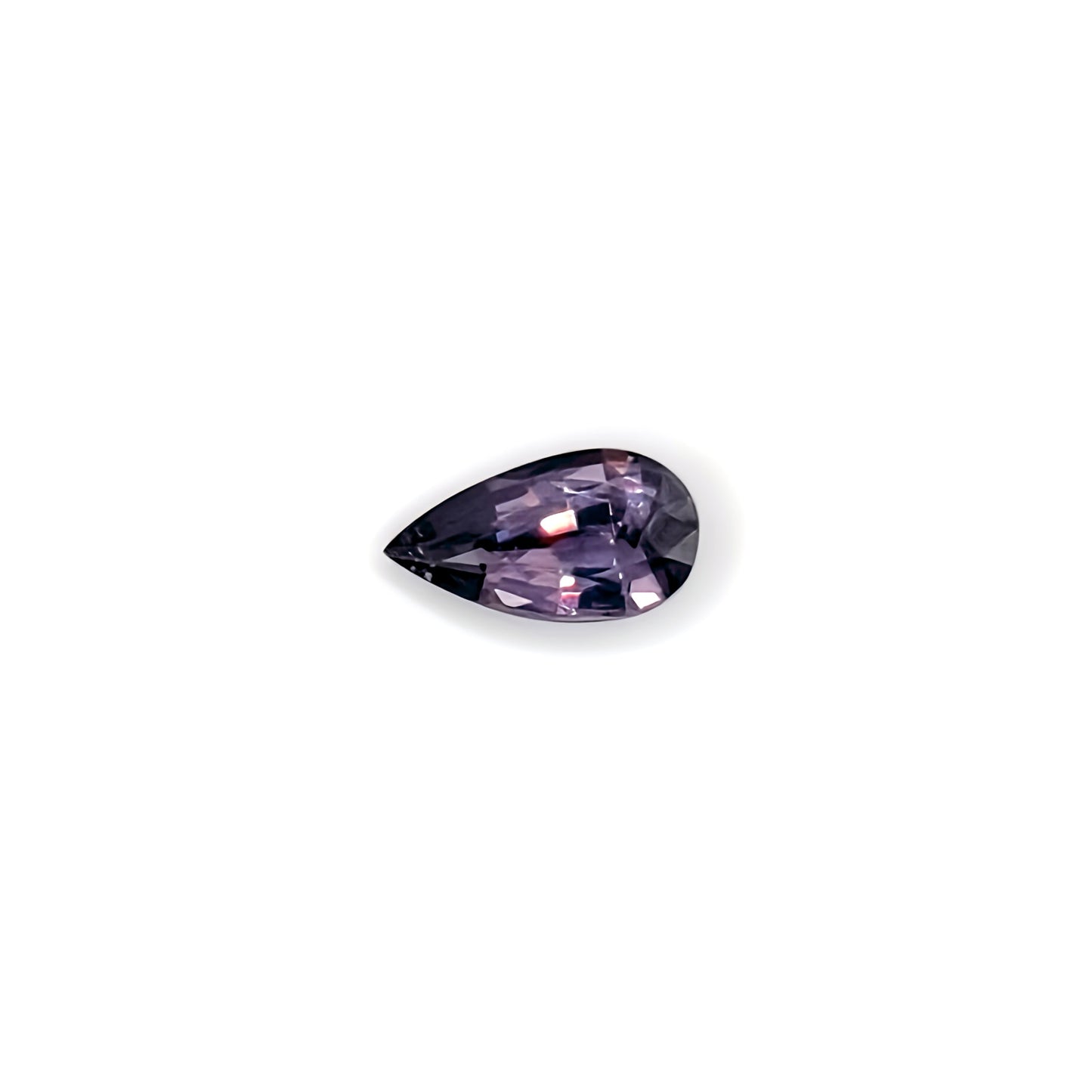 1.15ct Long Pear Cut Purple Spinel