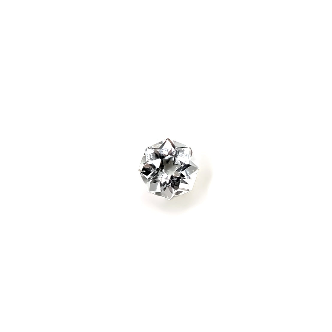 1.05ct Fancy Octagon Cut White Zircon