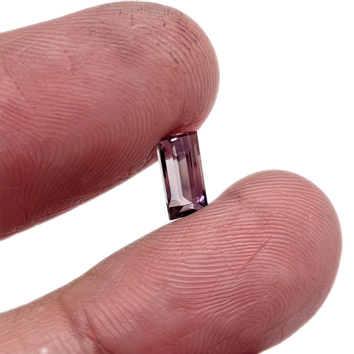 1.09ct Dusty Purple-Pink, Baguette Cut Sapphire