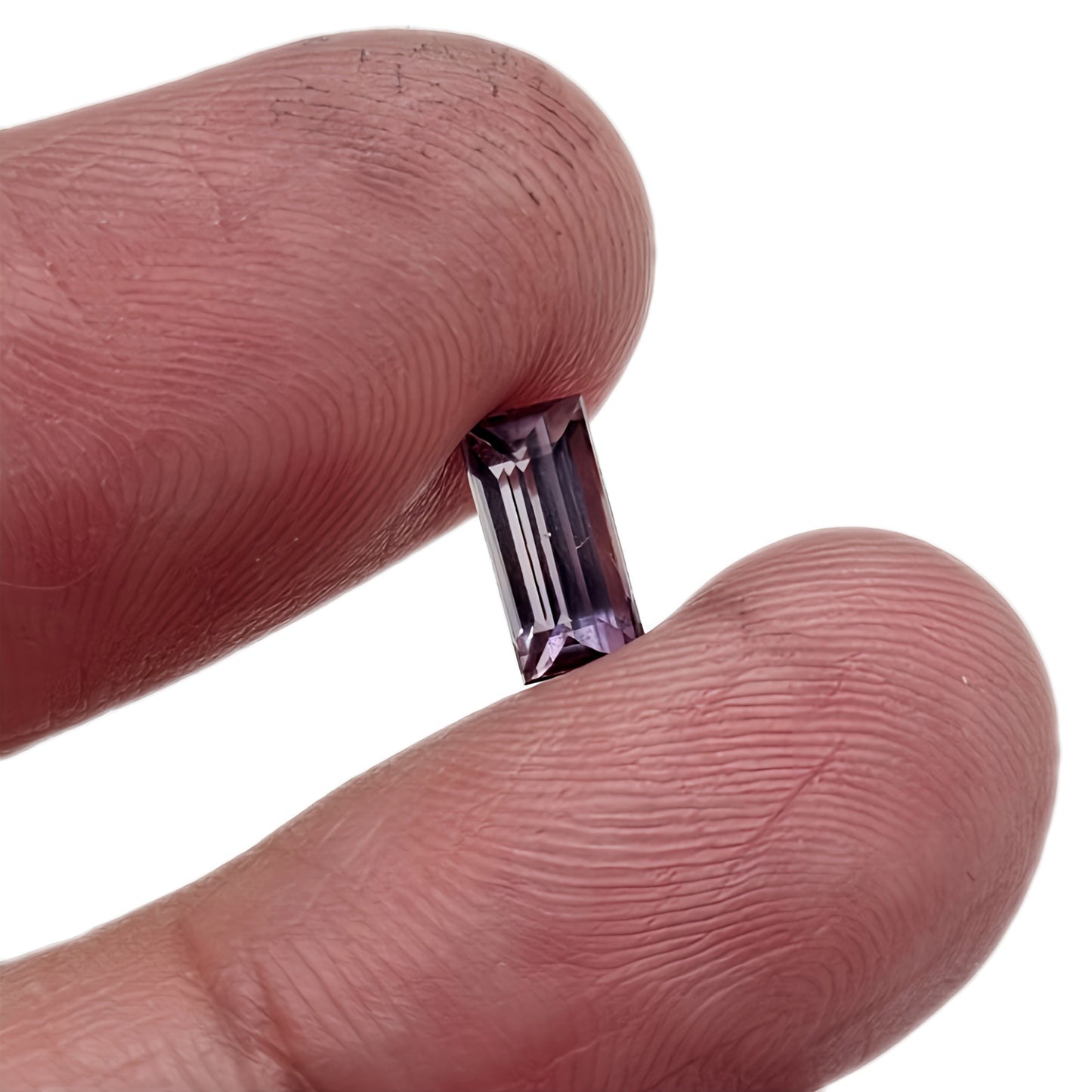 1.09ct Dusty Purple-Pink, Baguette Cut Sapphire