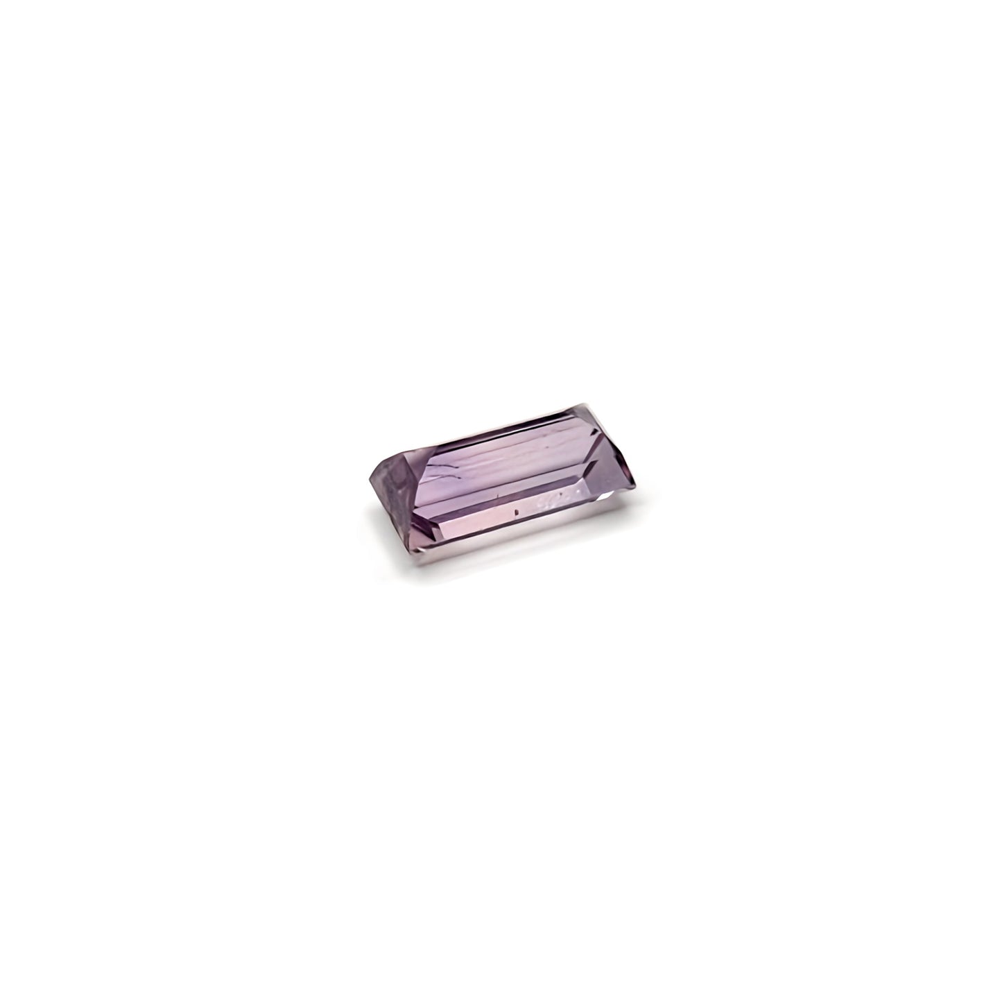 1.09ct Dusty Purple-Pink, Baguette Cut Sapphire