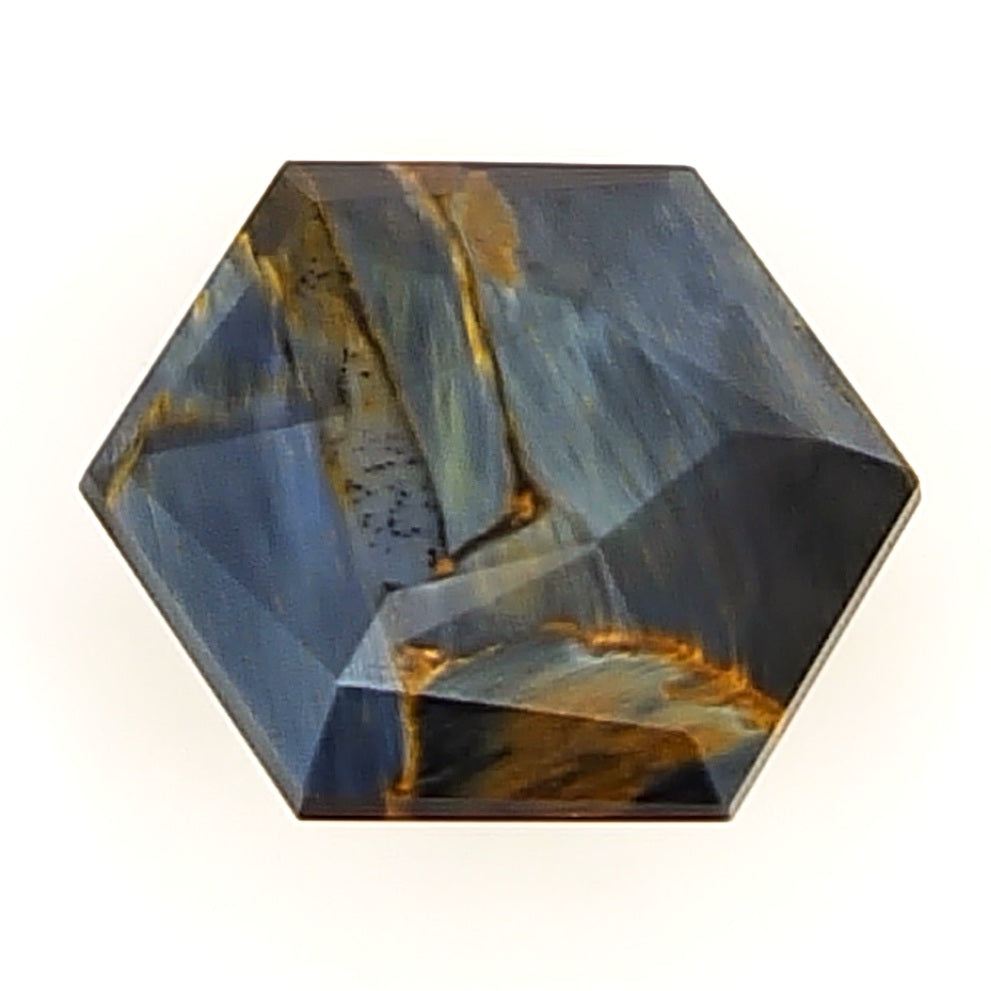 6.30ct Hexagonal Pietersite Gemstone