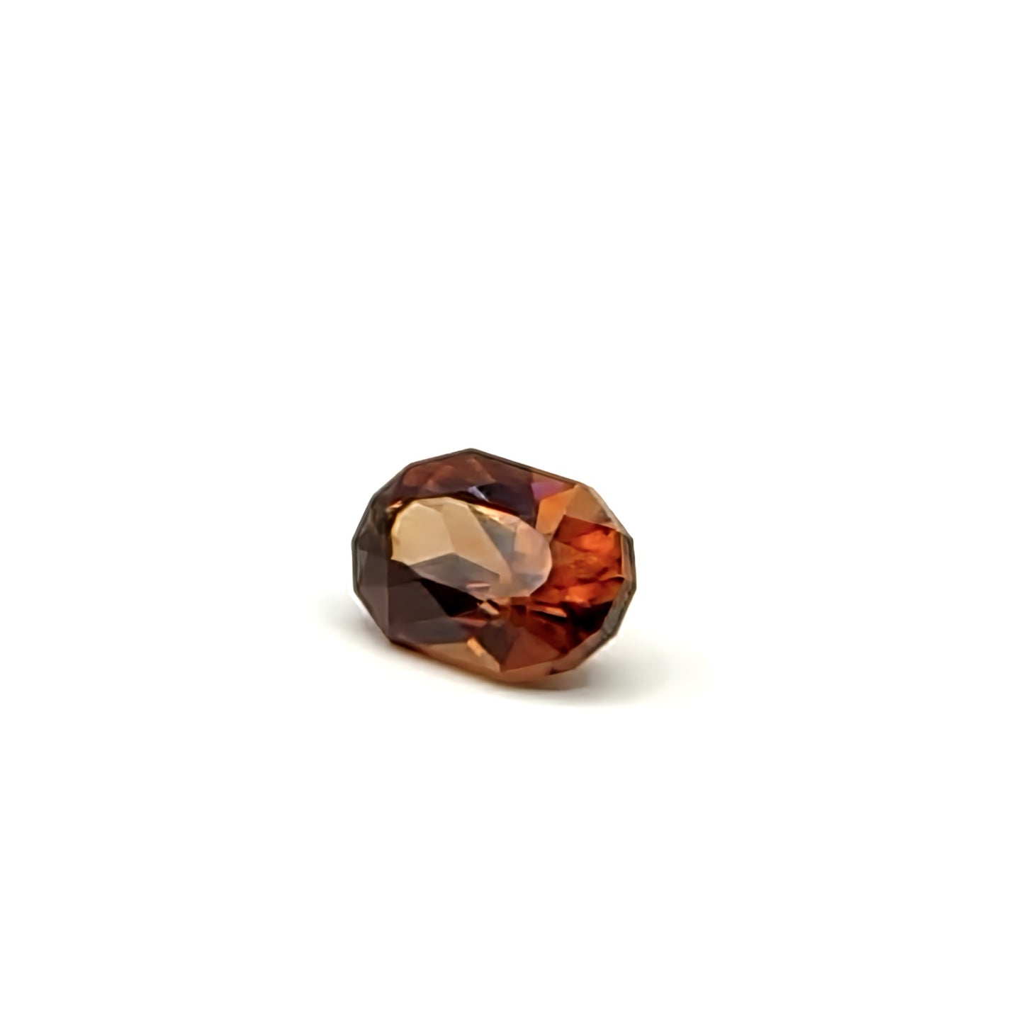 1.18ct Fancy Cut Red-Brown Cognac Zircon